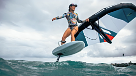 How did wing foiling become a hit in the USA?